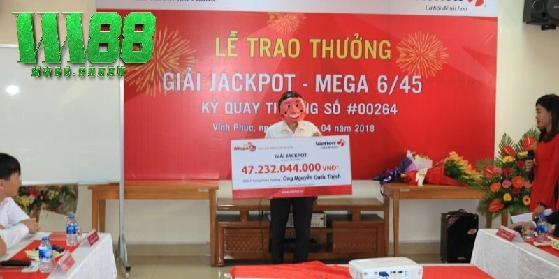 Xổ số Vietlott Mega 6/45 – Giải thưởng